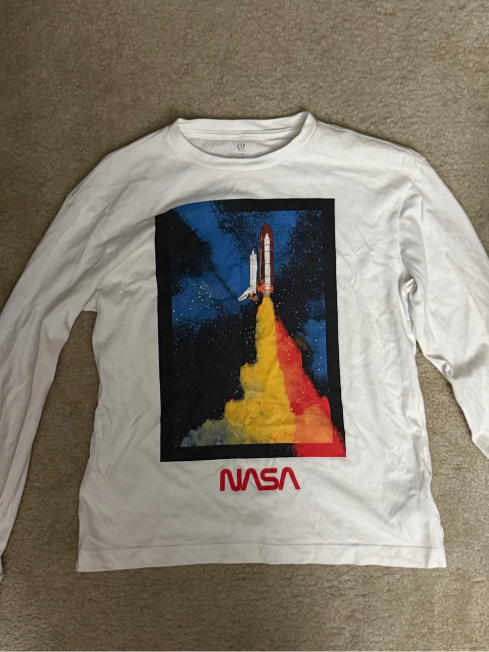 Boys Gap Kids NASA tee XL